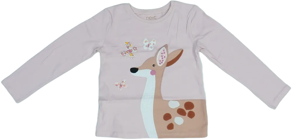 Rózsaszín Next Hosszú ujjú felső EU 116 / UK 6 év / US 6 év/S