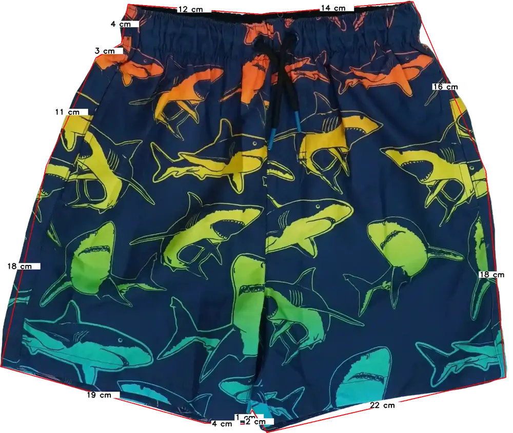 Kék Next Fürdőnadrág EU 134 / UK 9 év / US 9 év/L