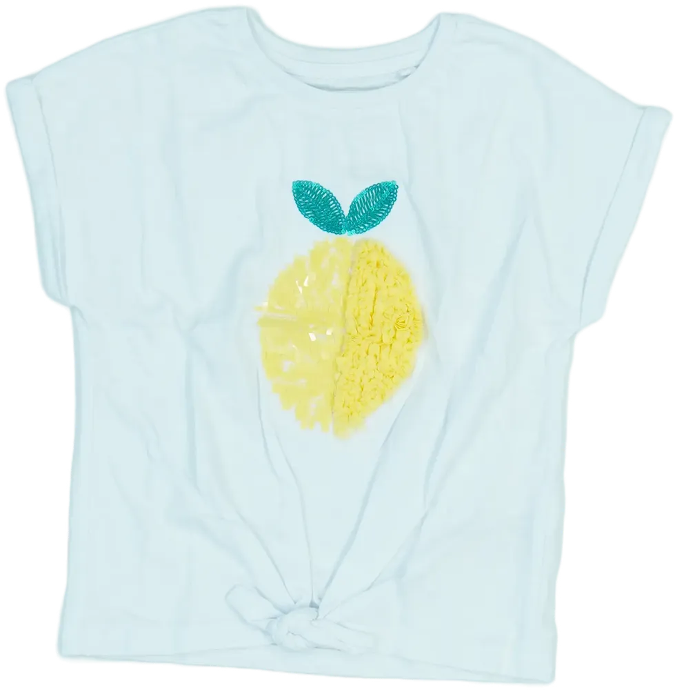 Fehér Next Póló EU 104 / UK 4 év / US 4T/XS