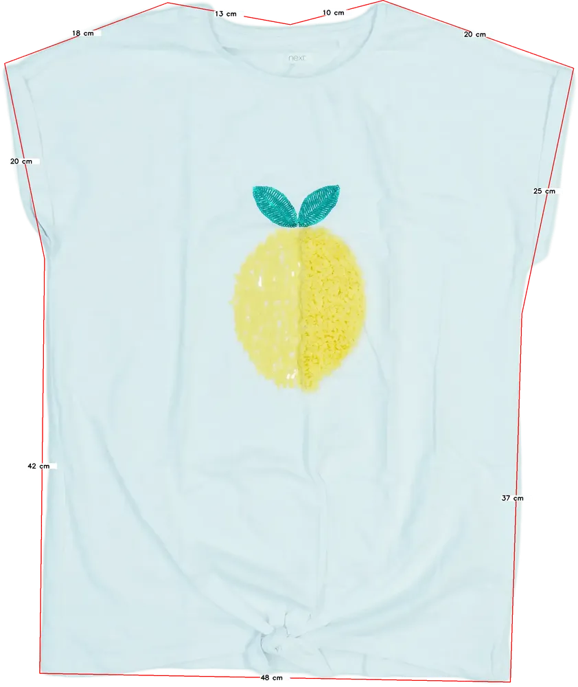 Fehér Next Póló EU 164 / UK 14 év / US 14 év/XL