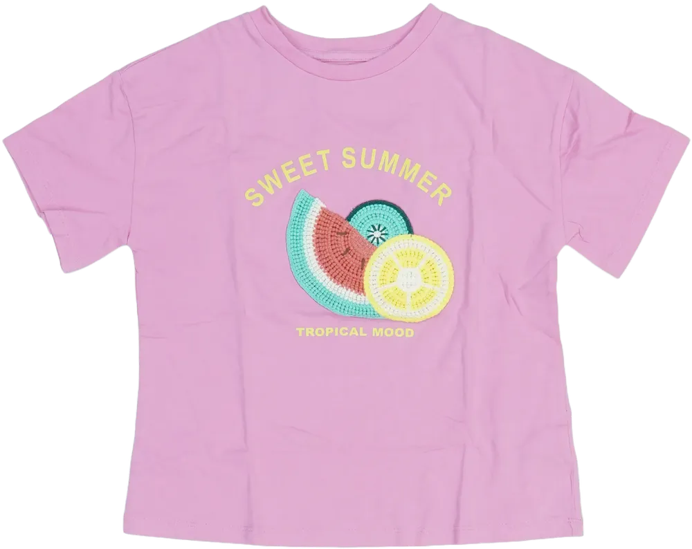 Rózsaszín Next Póló EU 122 / UK 7 év / US 7 év/M