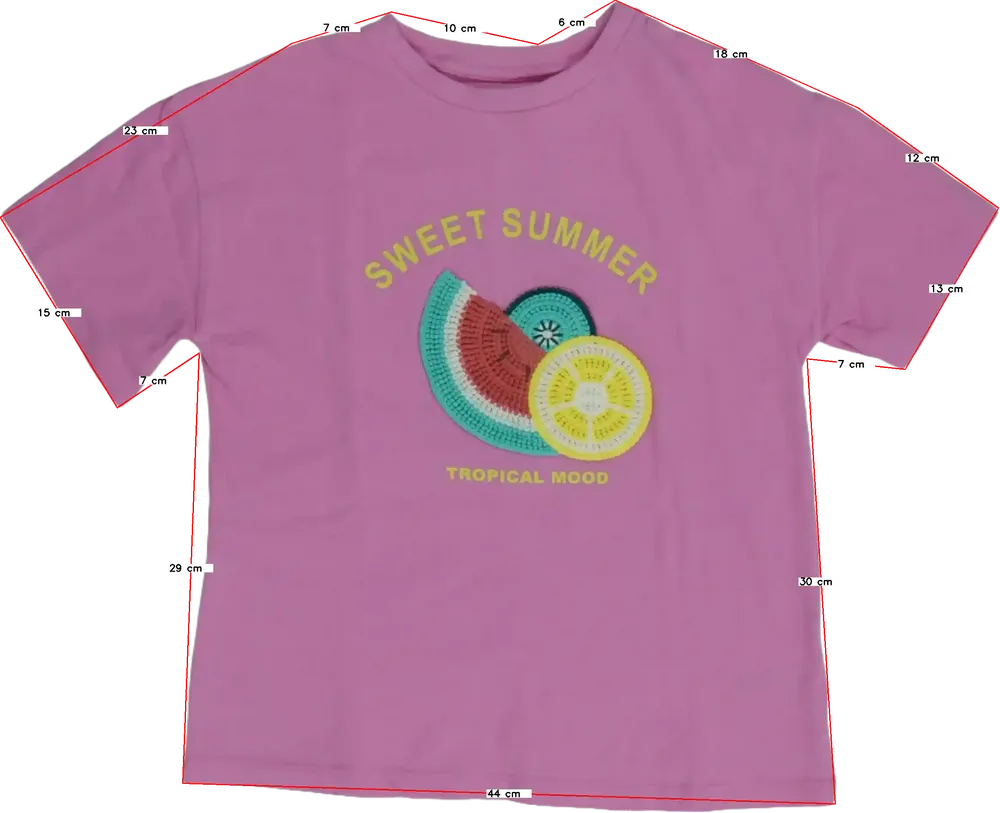 Rózsaszín Next Póló EU 140 / UK 10 év / US 10 év/L