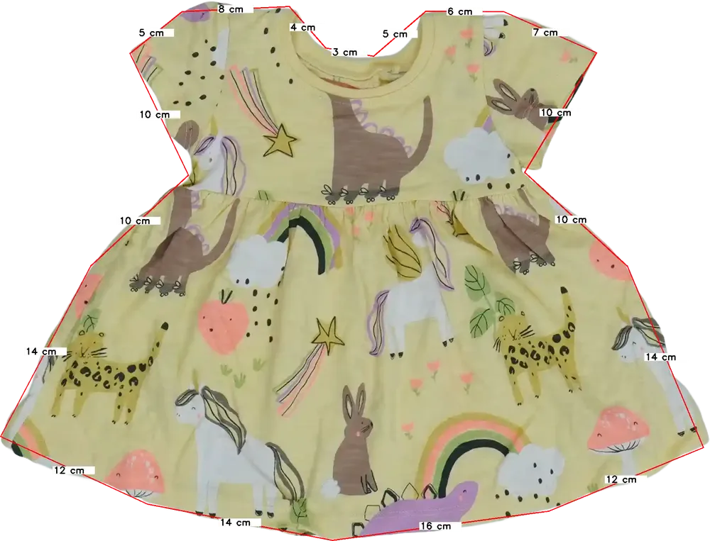 Sárga Next Ruha EU 68 / UK 3-6 hónap / US 3-6 hónap