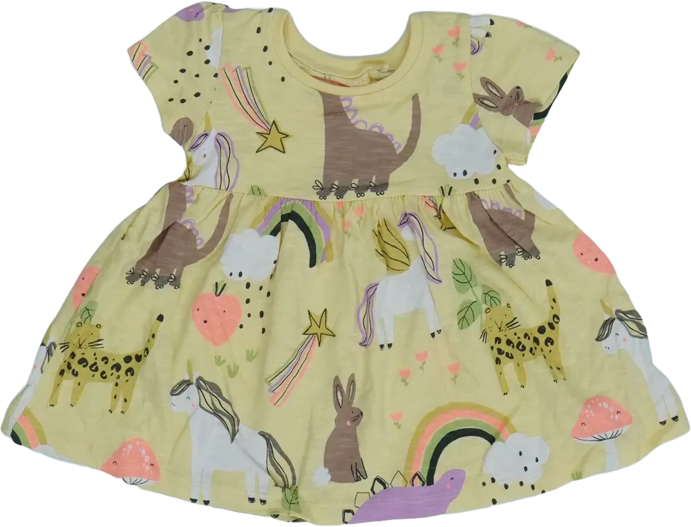 Sárga Next Ruha EU 68 / UK 3-6 hónap / US 3-6 hónap