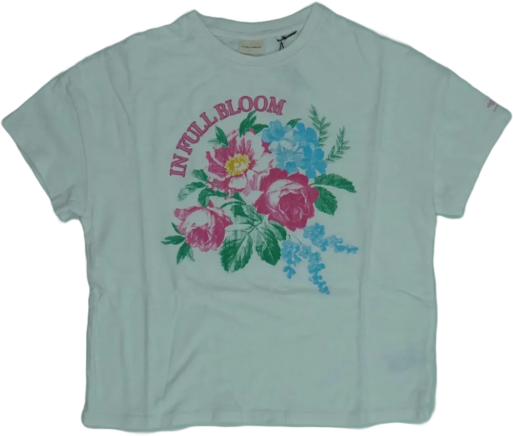 Fehér Laura Ashley Póló EU 152 / UK 12 év / US 12 év/L