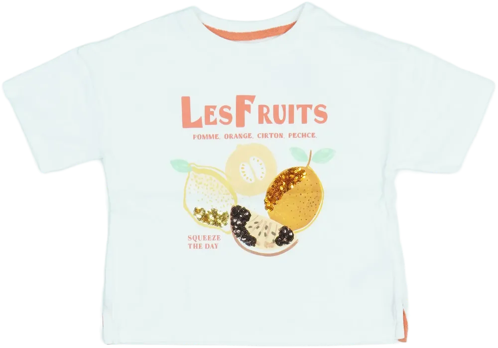 Fehér Next Póló EU 98 / UK 3 év / US 3T