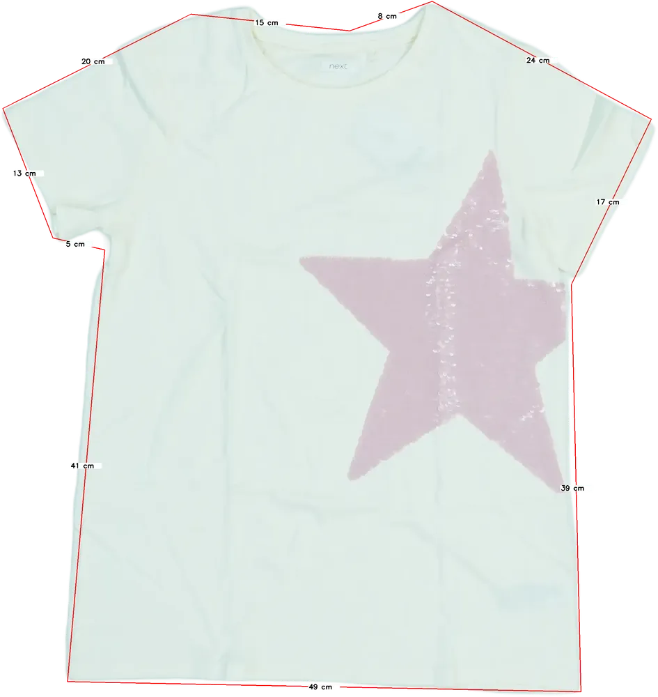 Barna Next Póló EU 170 / UK 15 év / US XL