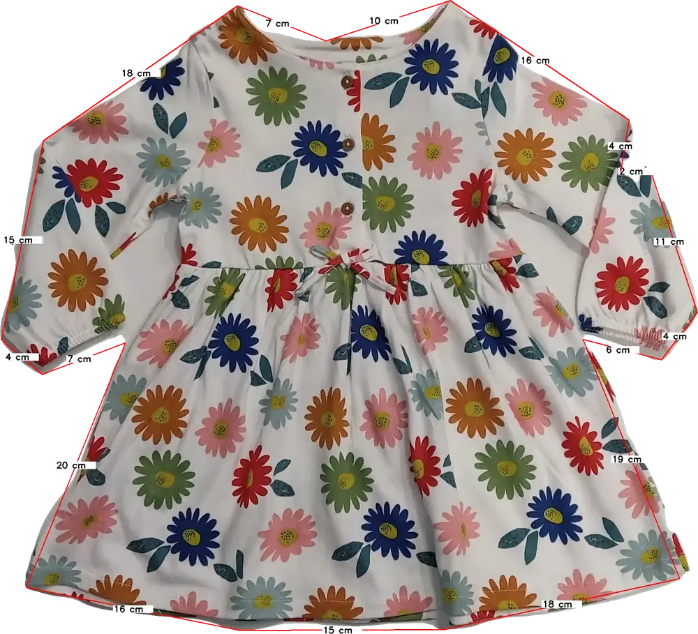 Fehér Next Ruha EU 80 / UK 9-12 hónap / US 12 hónap