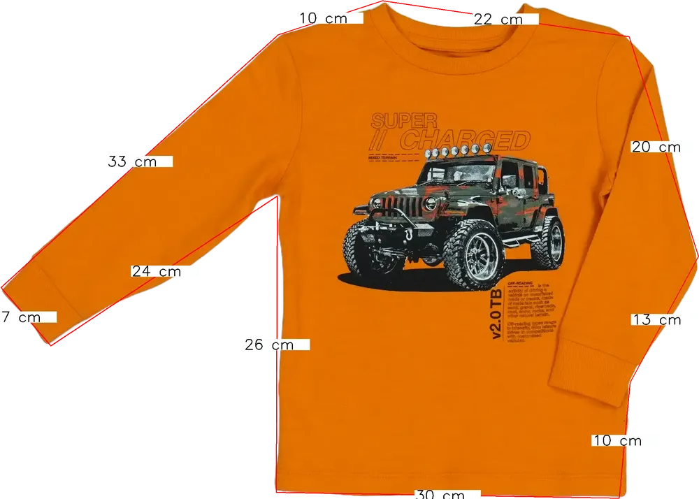 Sárga (narancs) Next Hosszú ujjú felső EU 98 / UK 3 év / US 3T