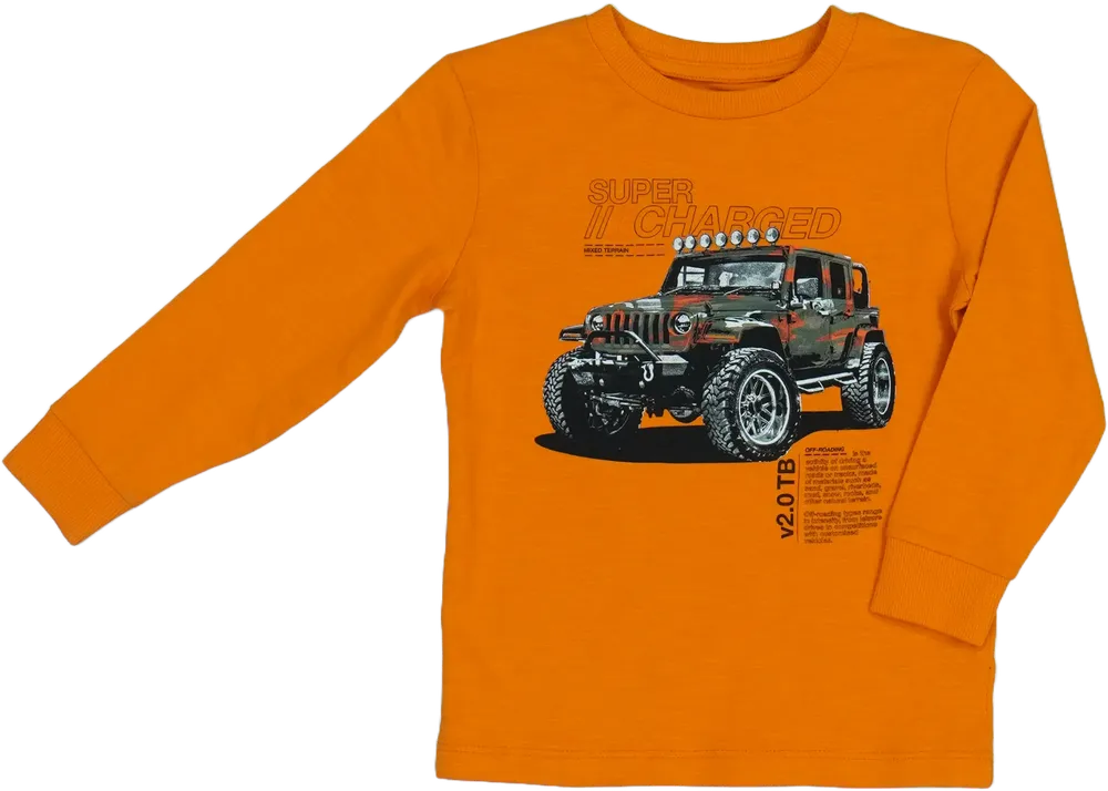 Sárga (narancs) Next Hosszú ujjú felső EU 98 / UK 3 év / US 3T