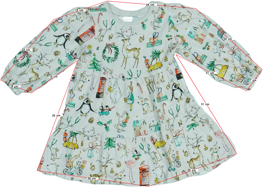 Barna Next Ruha EU 92 / UK 2 év / US 2T