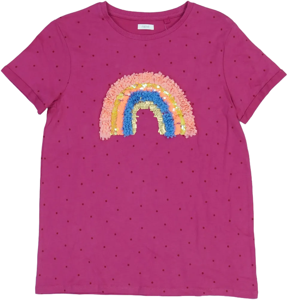 Rózsaszín Next Póló EU 164 / UK 14 év / US 14 év/XL