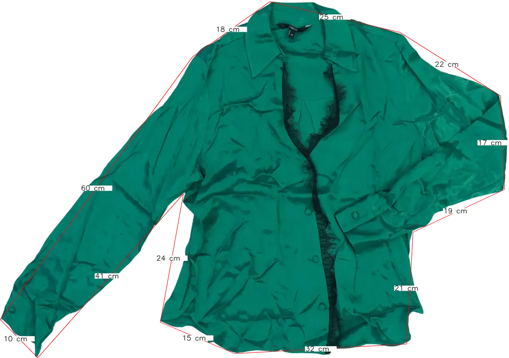 Zöld Next Blúz EU 40